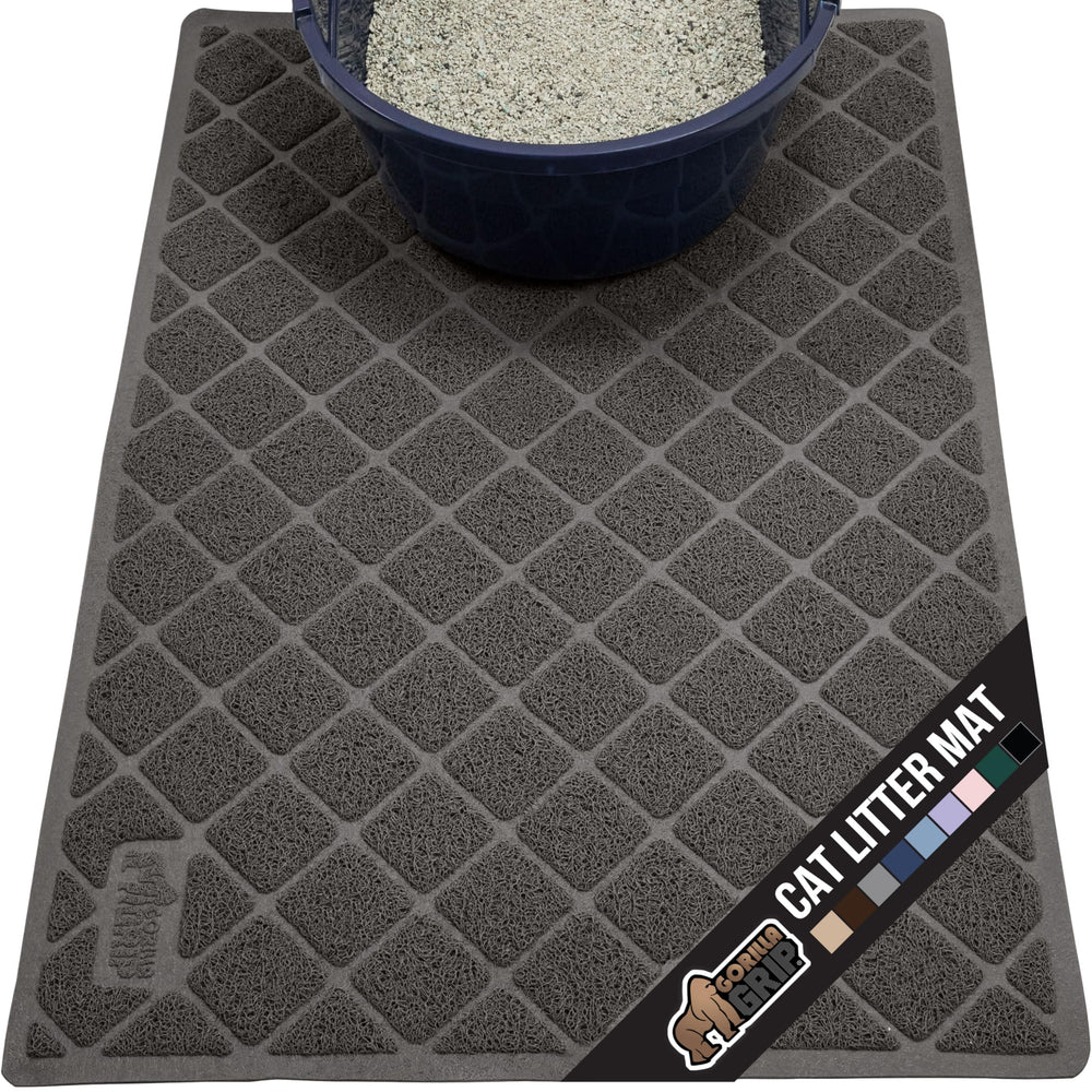 GORILLA GRIP, almohadilla para caja de arena, captura arena y mantiene el suelo limpio.