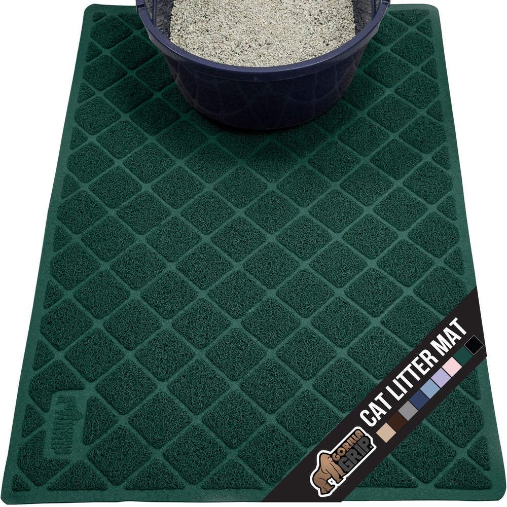 Gorilla Grip, almohadilla para caja de arena, atrapa arena y mantiene pisos limpios