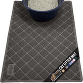 GORILLA GRIP alfombra para caja de arena con malla densa que atrapa litter.