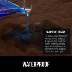 GORILLA GRIP funda impermeable con TPU protege de líquidos y derrames.