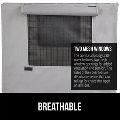 GORILLA GRIP tapa con puertas laterales para jaulas de varias puertas