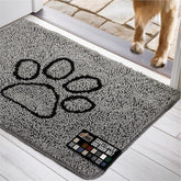 GORILLA GRIP SoakStopper: alfombra de entrada absorbente para pisos limpios.
