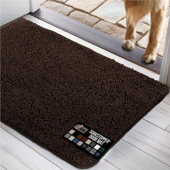 GORILLA GRIP SoakStopper alfombra de puerta 36x24 absorbe humedad para suelos limpios