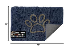 GORILLA GRIP SOAKSTOPPER capa chenille absorbente para patas de perros.