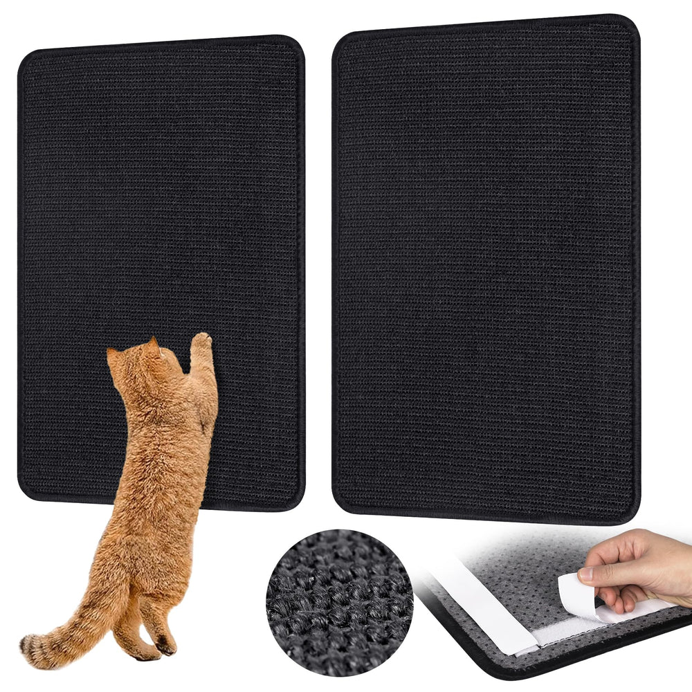 Graciadeco tapete rascador de sisal para pared, canaliza el instinto de rascar