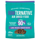 Grandma Mae's RawTernative cordero en trozos para perros, alta proteína.