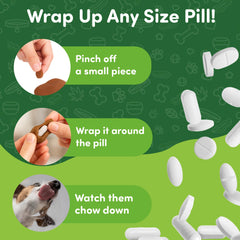 Pill-a-Pet con probióticos para digestión saludable del perro.