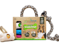 Bolsas para perro Greenbone BioBase, 336 en total, con dispensador práctico para paseos.