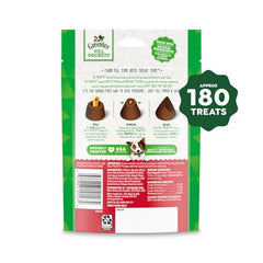 Greenies Bolsas Pastillas Sabor Hickory Humo: sabor atractivo que anima a comer.