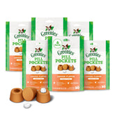 Greenies bolsitas pastillas para perros, tamaño pequeño, con queso para ocultar medicinas.