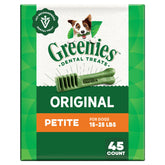 Greenies Adultos Original frente: cuidado dental diario para mejor aliento