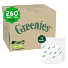 Greenies dentales para perros, empaque original tamaño pequeño Teenie, ideal para rutina diaria de cuidado oral