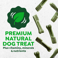 Greenies fáciles de masticar y digeribles para perros grandes.