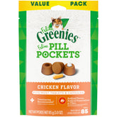 Greenies Gatos bolsillos pastillas: presentación 1-6oz para administración fácil de medicinas.