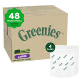 Greenies, empaque 4x12 original para cuidado dental diario de perros grandes