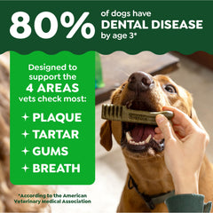 Greenies textura única dientes, diseño que ayuda a limpiar hasta la línea de las encías.