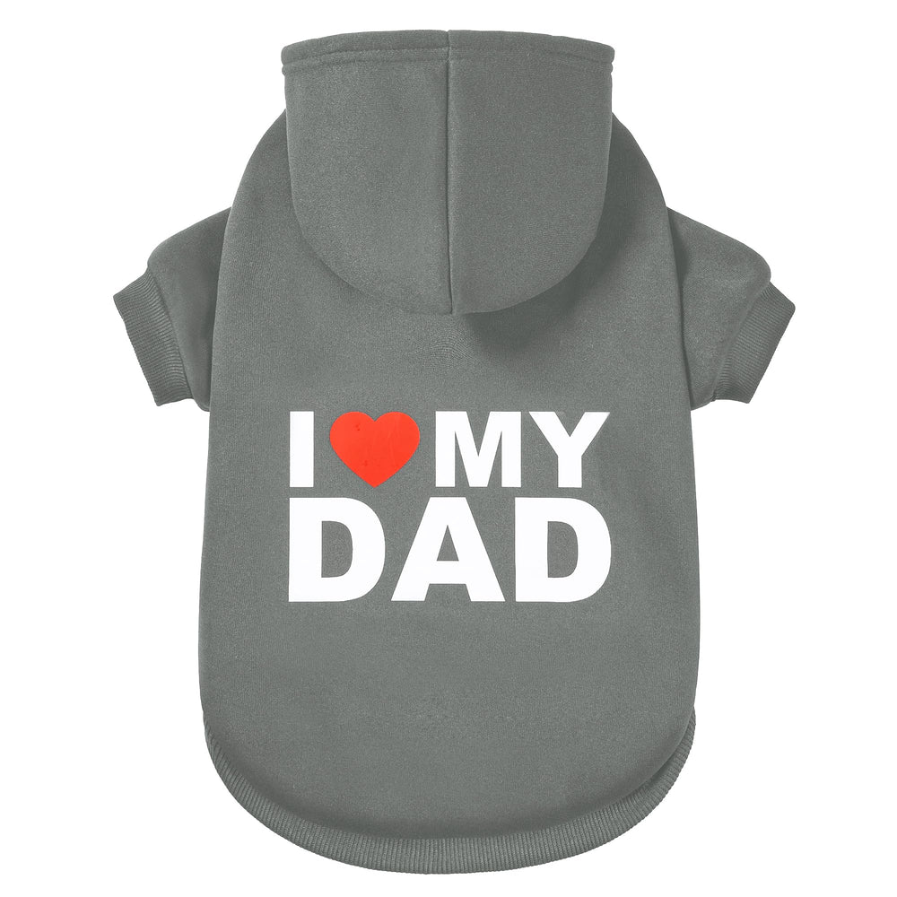 GreenJoy sudadera para perro con capucha, uso frontal para abrigar durante paseos.
