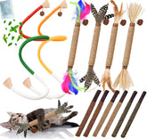 GREMBEB juguete para gatos de cuerda con hierba gatera para juego activo