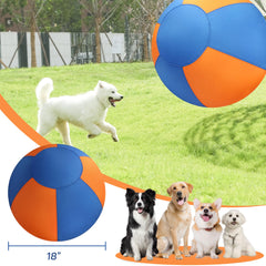 GRETMIX cubierta-protectora-doble-costura, bola gigante para entrenamiento seguro y duradero.