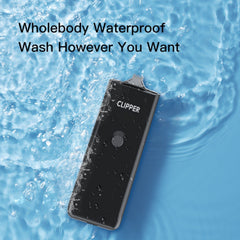 Recortadora Grimgrow resistente al agua IPX7 para uso cerca del agua.