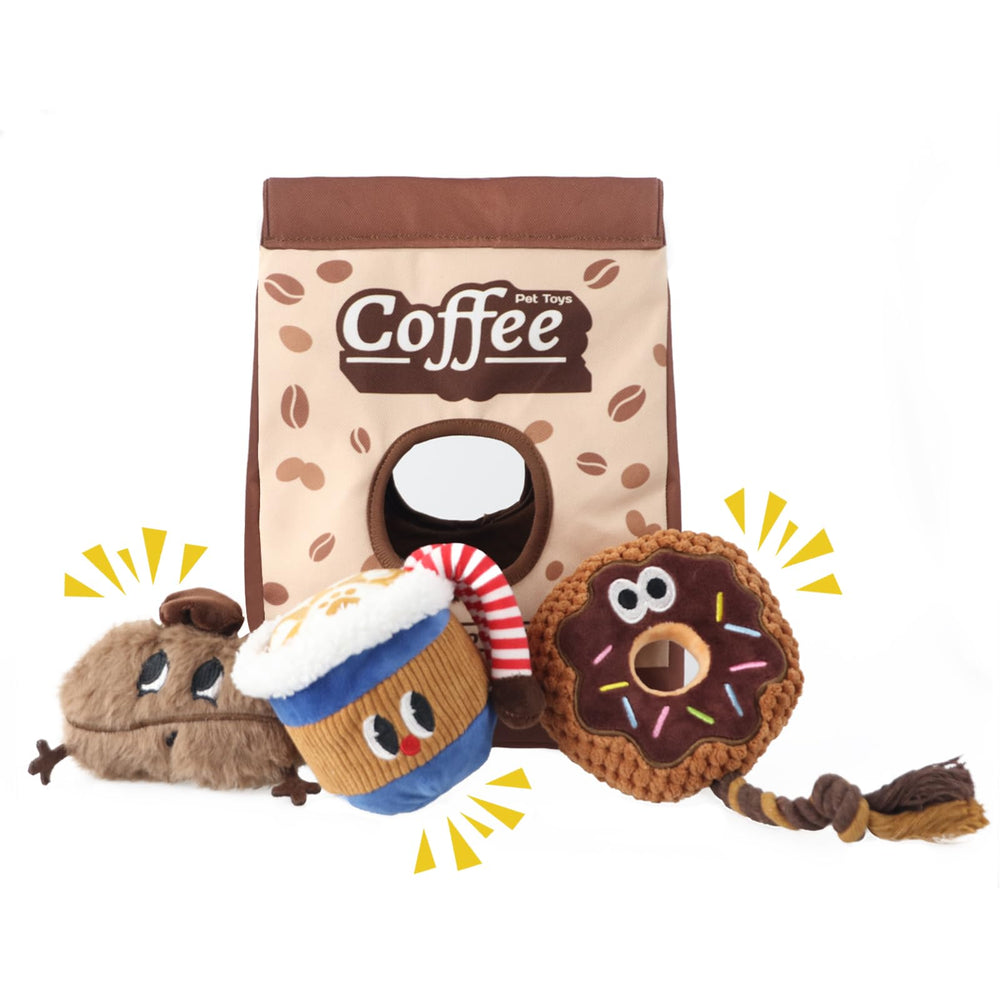 Grnstf bolsa de café 4-en-1, estimulación interactiva durante el juego.