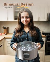 GROOKPET con tanque transparente muestra el nivel de agua, recargas fáciles.