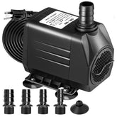 Bomba sumergible GROWNEER 950GPH con control de flujo para ajustar la presión