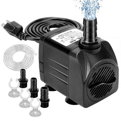 Growneer bomba sumergible 550GPH silenciosa para acuario o fuente