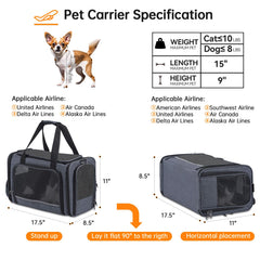 Groxkox porta-gato-lateral revela estructura ligera para paseos y vuelos