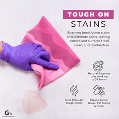 G's Cleaning: eliminador de olor neutro sin fragancia artificial.