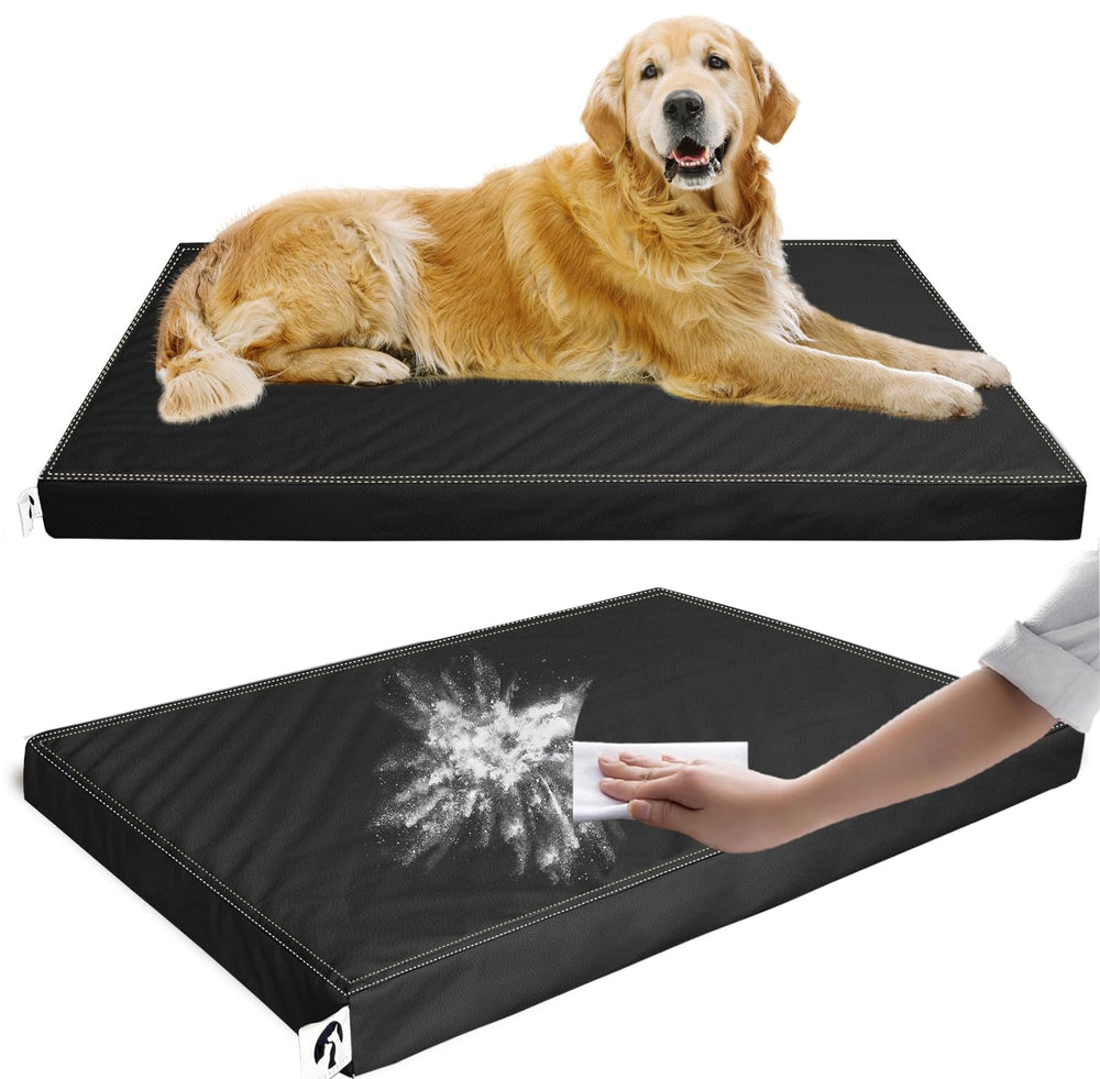 GUANGDEEN cama para perro impermeable grande, ideal para perros grandes y accidentes