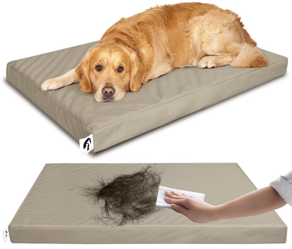 GUANGDEEN XXL cama para perro con jaula impermeable exterior, ideal para exteriores.