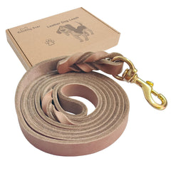 Guiding Star: correa de cuero italiano con clip bronce, suave y duradera.