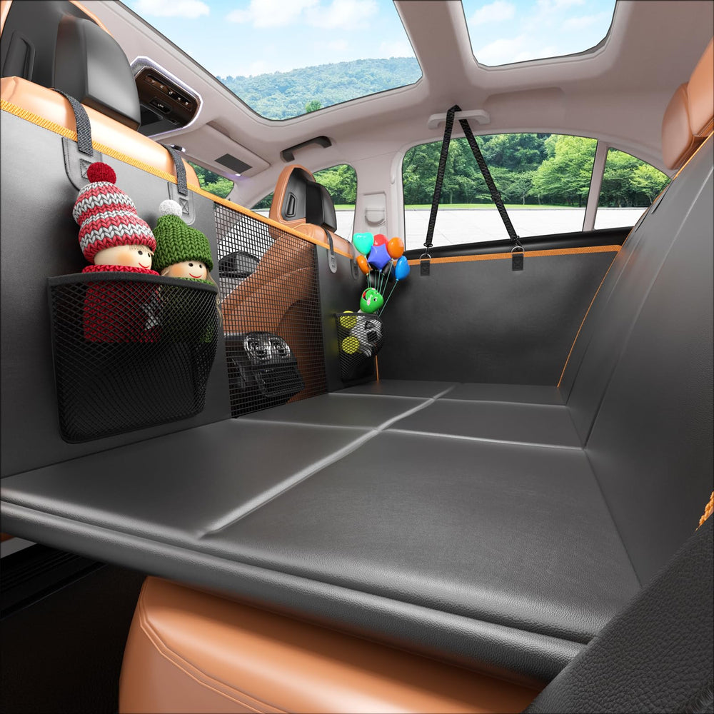 Gusil extensor de asiento trasero con base dura ofrece estabilidad para perros