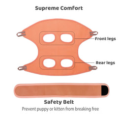 Guzekier cortaunas para perros con clip seguro para sesiones sin estrés.
