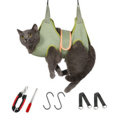 Guzekier hamaca para gatos, cómodo soporte para cuidado seguro en casa.