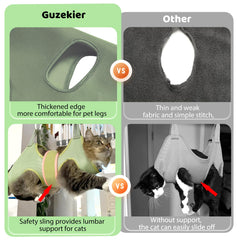 Guzekier lima de uñas para gatos, acabado suave tras el recorte.