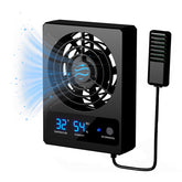 Ventilador para reptiles silencioso de GxiaoAn mejora la ventilación del terrario.