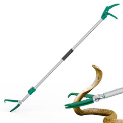 GYORGKSHI pinza extendible para serpientes 78 pulgadas, captura a distancia segura.