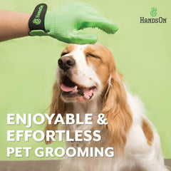 Guantes H HANDSON para masaje relajante, promueve confort y vínculo durante el cuidado.