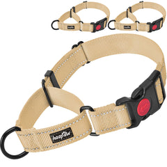 haapaw collar martingale con hebilla de liberación rápida, paseo seguro