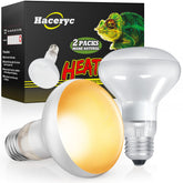 Lámpara de calor Haceryc para reptiles con calor estable y zona de calentamiento amplia.