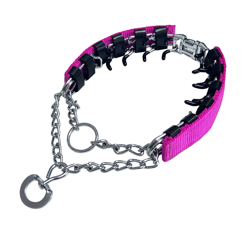 HAESINPA collar de entrenamiento con púas y cierre rápido para ajuste cómodo