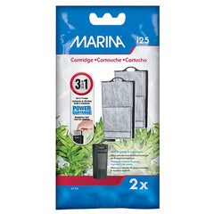 Muestra el diseño de flujo centrado para filtración eficaz del Marina I25.