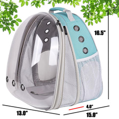 Extensión frontal de 4 pulgadas mejora espacio y ventilación para gatos grandes.