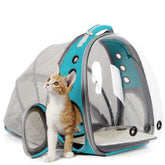 Halinfer mochila-gato con frente burbuja transparente para observación durante paseos