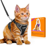 Halypet arnés para gato a prueba de escape para paseo al aire libre