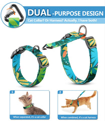 Anillo triangular desmontable Halypet facilita convertir arnés en collar para mayor versatilidad.