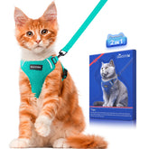 Halypet H200 Pro arnés gato, diseño a prueba de fuga para paseos seguros