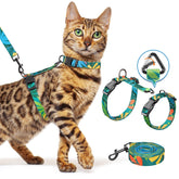 Halypet arnés 3 en 1 con ajuste ergonómico para gatos.